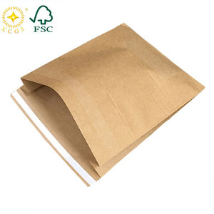 Sobre de <span class=keywords><strong>Papel</strong></span> <span class=keywords><strong>Kraft</strong></span> con Refuerzo Autoadhesivo para Empacar Ropa, Bolsa de Envío Reciclable con Logotipo Personalizado - Product Image 1