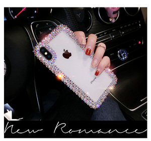 Sang trọng quỹ capa Bling kim cương rõ ràng trường hợp bìa cho Iphone 11 12 13 14 15 Pro Max x XS Max XR 8 7 6 cộng với 5S coque - Product Image 2