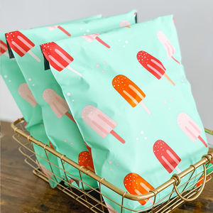 Sacs de courrier en plastique d'expédition de vêtements bon marché Sac d'expédition Biologish personnalisé - Product Image 3