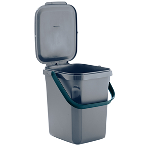 10-liter organic waste <b>bin</b>. Brown. DENOX. - Product Image 2