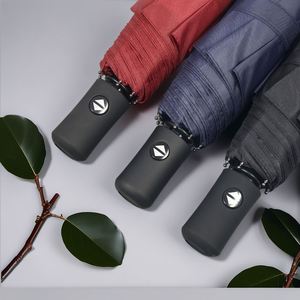 Promotion Parapluie pliant entièrement automatique résistant au vent pour hommes et femmes, idéal soleil et pluie, personnalisable avec logo/couleur, cadeau - Product Image 3
