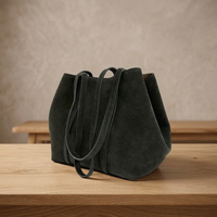 Sacs à main en cuir véritable pour femmes BS INTERNATIONAL, design personnalisable, fermeture éclair durable, imperméable, antivol, grande capacité