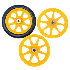 Rueda de espuma de poliuretano de 12 pulgadas con buje de aleación para remolque y vehículo utilitario, capacidad de carga de 150 kg - Product Image 4