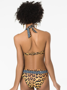 Nouveau maillot de bain une pièce sexy pour femmes avec empiècements en maille de couleur unie col en V et bretelles spaghetti grande taille disponibilité - Product Image 5