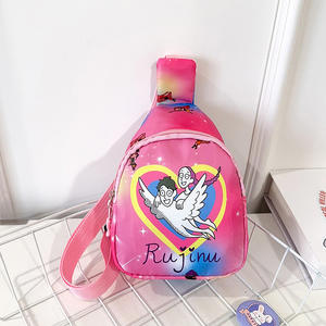 Tas Anak Monster Hunt Versi Korea Kartun Trendi Keren Kpop Tas Dada Bahu Tunggal Anak Perempuan Kecil Tas Selempang Mini - Product Image 6