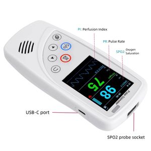 वयस्क/बाल चिकित्सा/नवजात के लिए 2026 नया आगमन पेशेवर स्पॉ2 पल्स ऑक्सीमीटर - Product Image 2