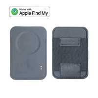 Cargador Inalámbrico de Lujo con Certificación MFI, Localizador GPS para IOS, Billetera Inteligente con Navegación, Porta Tarjetas Magnético