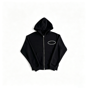 Sudadera con capucha de alta calidad, estilo hip-hop urbano, holgada, 100% algodón puro, unisex, para otoño. - Product Image 3