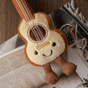 Vendita diretta della fabbrica carino morbido simulazione Mini chitarra peluche per bambini regali musicali Oem giocattolo per chitarra per bambini - Product Image 6