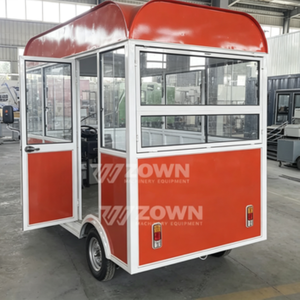 รถขายอาหารเคลื่อนที่ไฟฟ้าประสิทธิภาพสูง ทำความสะอาดง่าย ภายในเป็นระเบียบเรียบร้อย เหมาะสำหรับร้านค้าแบบป๊อปอัพและธุรกิจริมทาง - Product Image 2