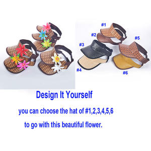 <span class=keywords><strong>Color</strong></span>é Real <span class=keywords><strong>Touch</strong></span> DIY Saw Hat Hawaiian Foam Tiare FlowerHawaiian Trucker Hat Beach Sun Hat Baseball - Product Image 2