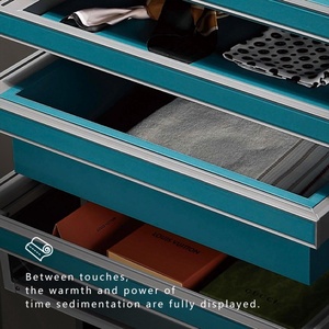 Best Selling TIANYI TY-9011 <b>Wardrobe</b> <b>Hardware</b> Aluminum Alloy Leather Storage Basket - Product Image 2
