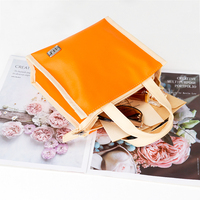 Sac à main portable imperméable à fermeture éclair en PVC personnalisable pour femme, idéal pour la vie quotidienne, les voyages et les courses