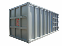 Conteneur de stockage et d'expédition sur mesure certifié DNV, DNV 2.7-1 Mini 5ft 6ft 7ft 8ft 9ft 10ft