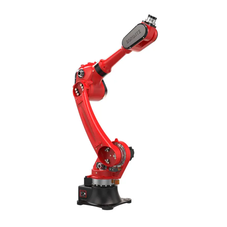 Brazo robótico de soldadura de autómatas de alta velocidad, productos de brazo de Robot Industrial de 6 ejes, soldadura proporcionada, automatización de Robot de restaurante de 220V