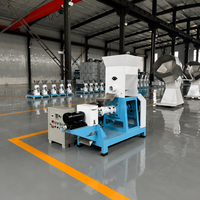 Machine extrudeuse d'aliments pour poissons flottants commerciale pour la production de granulés pour poissons d'ornement
