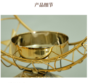 Décoration de l'Aïd DAMAI, ornement en forme de lune, décoration élégante pour les célébrations musulmanes, centre de table festif du Ramadan - Product Image 6