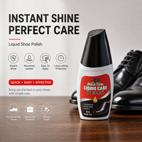 Hei Niu - Betún Líquido Nutritivo para Cuero Black Bull de 75ml con Logotipo Estampado en Caliente, Fácil de Limpiar, en Caja, Apariencia Premium de Alta Gama