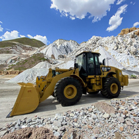 Caricatore a Ruote Caterpillar 966H Originale da 6 Tonnellate, 4,2 Metri Cubi, Modello 2023 Usato, con Motore e Pompa Idraulica per Aziende Agricole - Prezzo Scontato