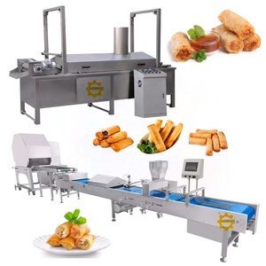 Máquina Automática Industrial para Hacer Rollitos de Primavera, Línea de Producción de Rollitos de Primavera Rellenos - Product Image 3