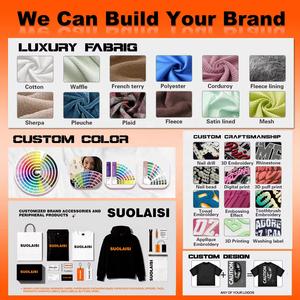 Sudadera con capucha doble y cremallera completa de forro polar técnico para hombre, de algodón grueso, estilo oversize, informal, para invierno y actividades al aire libre. - Product Image 4