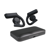 Casque sans fil V5.3 OWS, écouteurs ouverts avec réduction de la perte auditive, étanches IPX4, écouteurs à conduction aérienne pour l'usine
