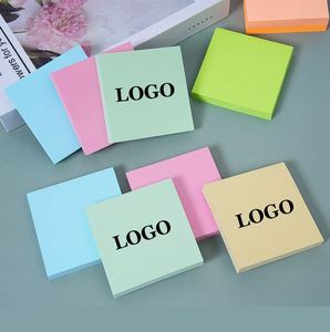 Custom Logo Different Sizes Recyclable Student Sticky Note <b>Pads</b> Colored Self-Adhesive Portable <b>Writing</b> Memo <b>Pads</b> for Office - Product Image 1