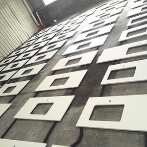 GOLDTOP OEM/ODM 2001 Super White, Losa de Cuarzo para Encimera, Diseño Moderno, Garantía de 5 Años, Uso en Apartamentos - Product Image 1