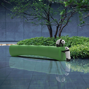 Custom Animal Shaped FRP Modern Luxury Portable Outdoor <b>Chairs</b> Sculptural Seating for Airports Malls Hotels <b>Gardens</b> Parks - Product Image 6