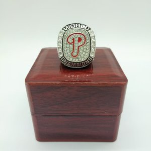 Anillo de Campeonato de los Philadelphia Phillies 2008, Campeones del Mundo, Joyería de Aleación de Plata, Trofeo Unisex, Regalo - Product Image 1