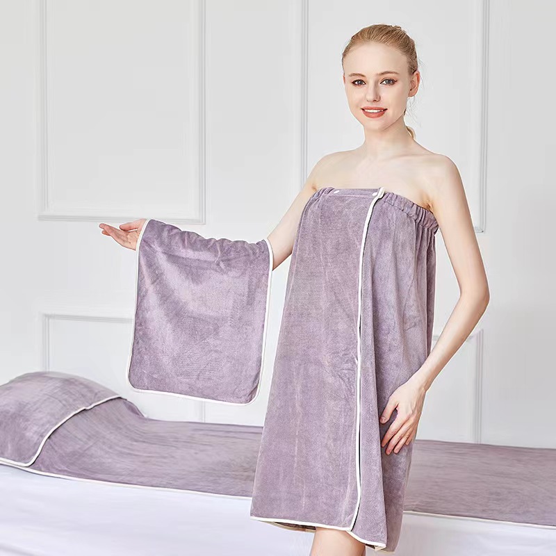 Wholesale Super Absorbent Salon Towel Set Wrap Microfiber Hair Grey Beauty Towels Spa Esthetician Facial Towel