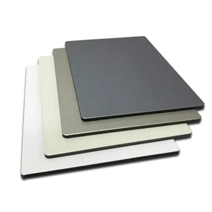 Panel compuesto de aluminio con acabado de madera de diseño moderno (ACP), hoja de decoración de construcción de superficie ignífuga de grado A2 de 4mm de espesor - Product Image 3