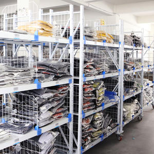 Estante de exhibición de almacenamiento Jigong, estante de rejilla de almacén, estante de almacenamiento ligero, malla de partición de ropa de almacén - Product Image 5