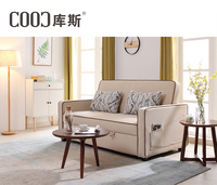 COOC OEM/ODM usine Haut De gamme Personnaliser Meubles Usine Salon Tissu Fauteuil Capitonné 3 Places Pliant Canapé-Lit Moderne