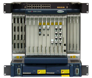 อุปกรณ์ส่งสัญญาณแสง H W OSN2500 อุปกรณ์ SDH พร้อม SSN1SLQ4 SSN2PQ3 SSN1ETF8 สำหรับโทรคมนาคม - Product Image 1