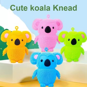 Export 4-Inch PU Shaped Stress Relieving <b>Squeezing</b> Elastic <b>Ball</b> Toy Customized Color Unisex Kids Play Christmas Gift - Product Image 4