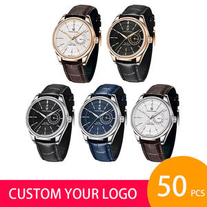 En Stock 1 Pieza Reloj de Pulsera de Cuarzo para Hombre con Logotipo Personalizado, 50 Piezas Pagani Design 1689, Fabricante OEM ODM, Nuevo Reloj de Lujo para Hombre - Product Image 1