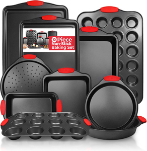 Competitive Price 0.4mm/0.5mm Carbon Steel Nonstick <strong>Bakeware</strong> <strong>Set</strong> Cookie Pan Sheet Baking Tray for Bakery <strong>Sets</strong> - Product Image 1