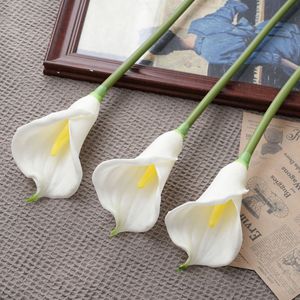 CallaFloral Lirio de Cala Artificial Blanco, Rama Individual, Decoración para Interiores, Bodas, Estilo INS, Artesanía - Product Image 2