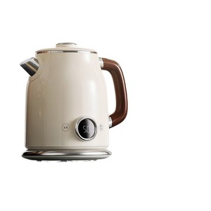 Bouilloire électrique Midea Art 1,6 L en acier inoxydable, contrôle numérique, sans fil, chauffe-eau intelligent pour usage domestique - Product Image 3