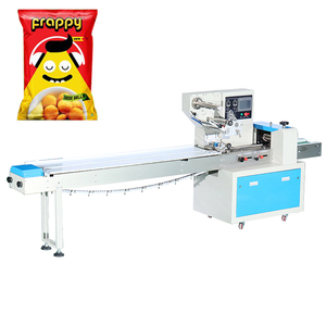 Cookies Bag Wafer Biscuit Packing Machine Flow Pack Machine Wrapping Chocolate Tablet Machine - Product Image 5