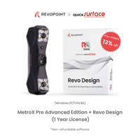 Escáner Láser 3D Multilínea de Alta Precisión de Grado Industrial REVOPOINT MetroX Pro, Copia, Modelado Inverso, Topografía