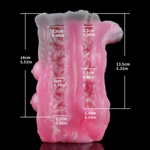เครื่องช่วยสำเร็จความใคร่ชาย YOCY Fantasy Goat Pussy ช่องคลอดเทียมพร้อมหน้าอก ช่องคลอดสัตว์ ช่องคลอดซิลิโคนสำหรับผู้ชาย - Product Image 3