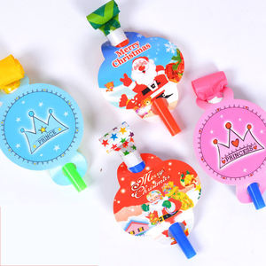 Silbato de Madera Desechable con Diseño de Princesa Azul y Rosa, para Niños, Cumpleaños, Graduación, Diwali, San Valentín - Product Image 4