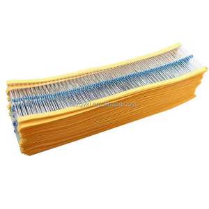 1/4 W 1% 2k1K4.7K 10K 100 120hm 100ohm 1M 1W <span class=keywords><strong>1K</strong></span> 2k 10K 100Ohm 1M 3K 22Ohm 1/4 와트 금속 필름 저항 - Product Image 1