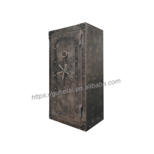 Dernier modèle, Meilleures ventes : <span class=keywords><strong>Coffre</strong></span>-<span class=keywords><strong>fort</strong></span> ignifuge 1 heure en acier rétro, avec serrure à code électronique, prix direct fabricant avec réduction. - Product Image 2