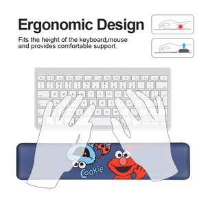 <span class=keywords><strong>Repose</strong></span>-poignets personnalisé en mousse à mémoire de forme pour clavier, motif <span class=keywords><strong>anime</strong></span> - Product Image 3