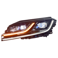 Phare avant LED CCPA pour Volkswagen 2020-2023, matériau ABS, 12V 6000K, pièce d'éclairage avant automobile, remplacement de phare avant de véhicule