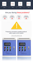 Contrôleur de station multi-pompes HMI CPC-6 24V DC PID à pression constante avec surveillance à distance ModBus et écran tactile CE ISO9001