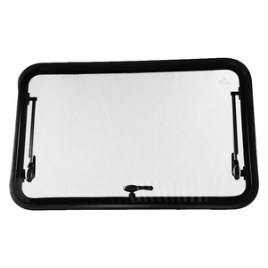 Ventana Abatible de Vidrio Templado para RV, Marco de Aluminio con <span class=keywords><strong>Mosquitera</strong></span> de Malla Fina para <span class=keywords><strong>Autocaravana</strong></span>, Caravana, 800*400 - Product Image 3
